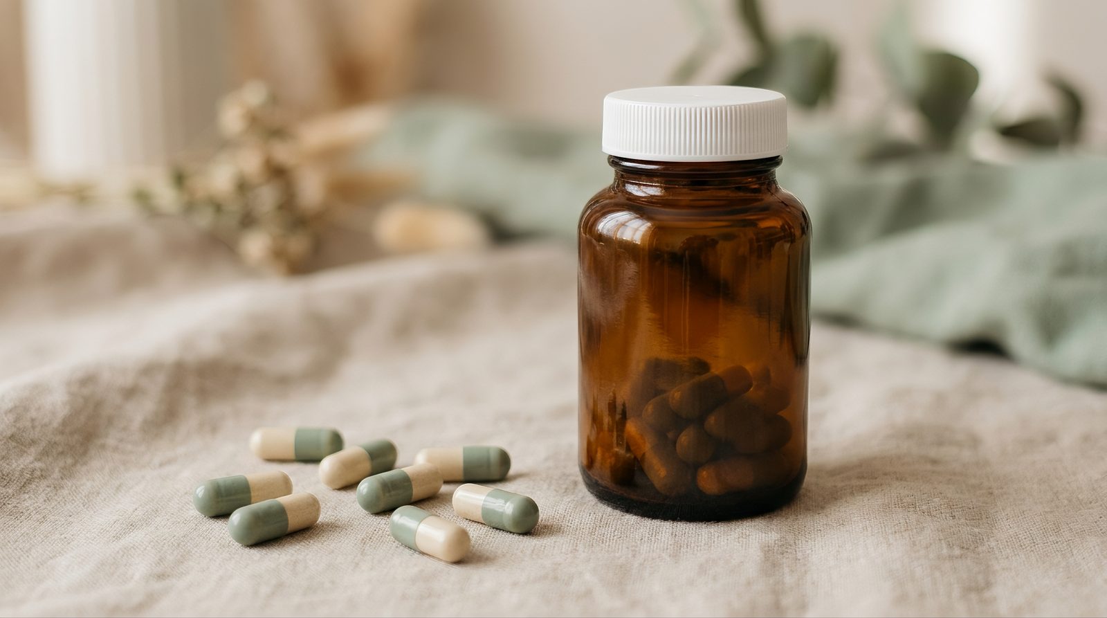 Joint Genesis supplement bottle and capsule shown on a plain neutral background